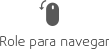 Role para navegar